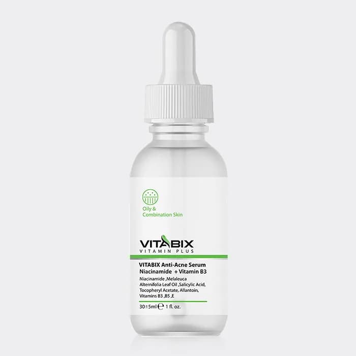 سرم ضد جوش ویتامینه ویتابیکس Vitabix Vitamin Plus Anti Acne Serum 30ml