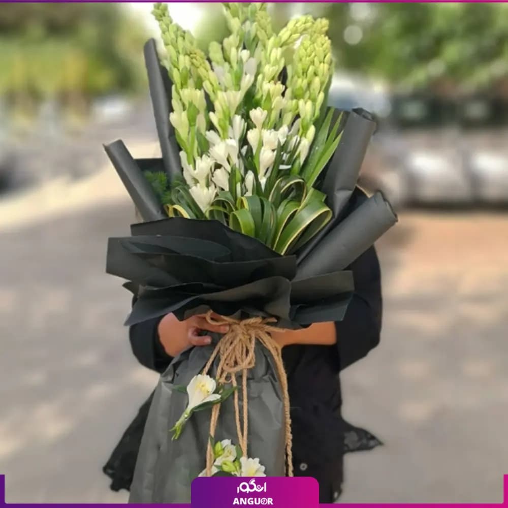 دسته گل ترحیم آرامش مریم
