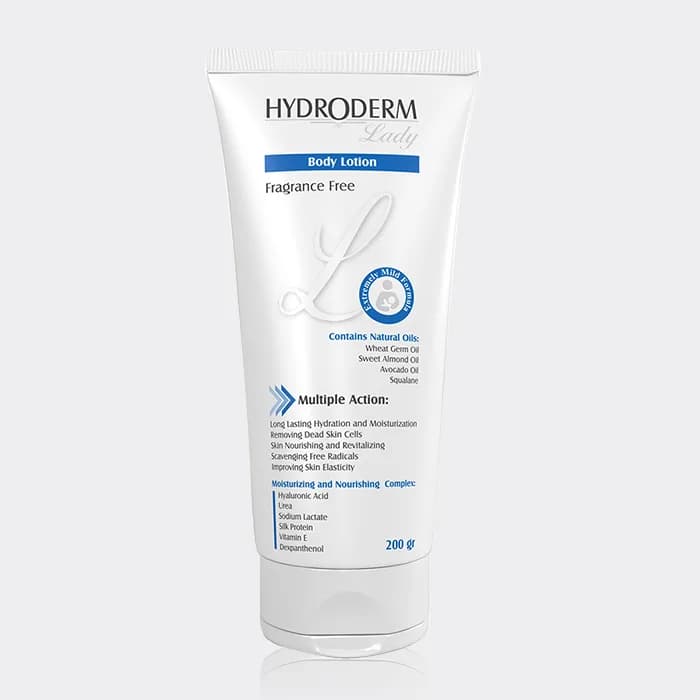 لوسیون بدن ترمیم کننده هیدرودرم Hydroderm Lady Body Lotion 200g