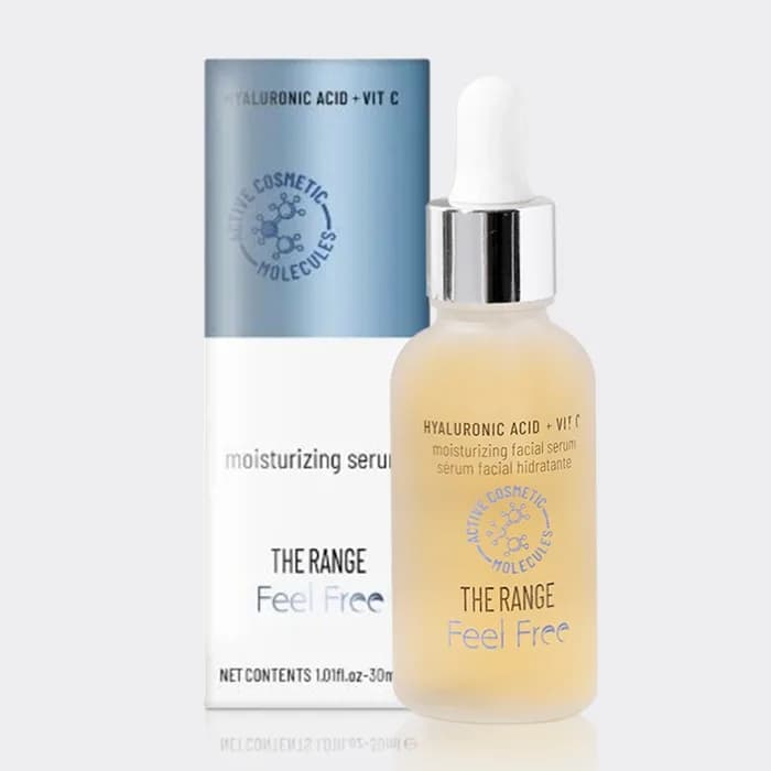 سرم هیالورونیک اسید و ویتامین سی فیل فری Feel Free Hyaluronic Acid+Vit C Moisturizing Serum 30ml — تصویر ۲