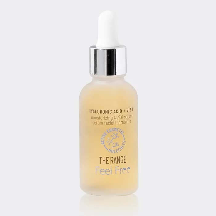 سرم هیالورونیک اسید و ویتامین سی فیل فری Feel Free Hyaluronic Acid+Vit C Moisturizing Serum 30ml