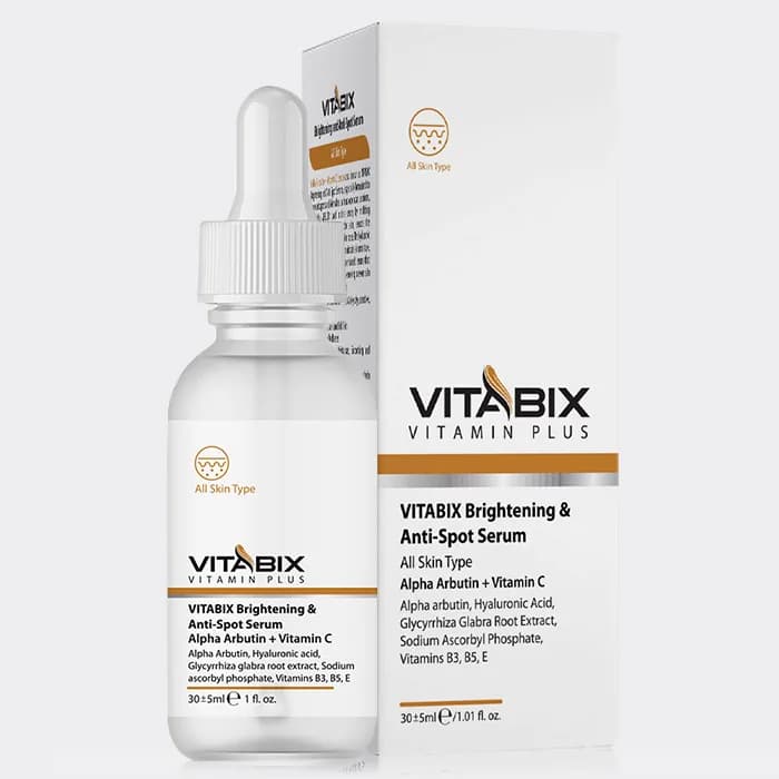 سرم روشن کننده و ضد لک ویتامینه ویتابیکس Vitabix Vitamin Plus Brightening & Anti Spot Serum 30ml — تصویر ۲