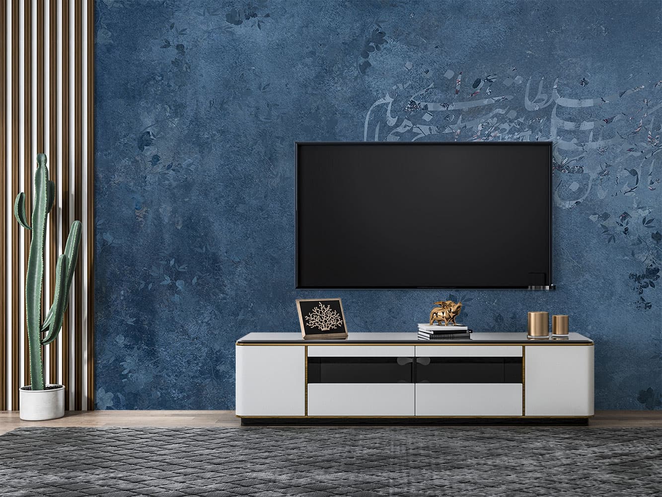 کاغذ دیواری مدرن طرح شعر M10073630 — تصویر ۳