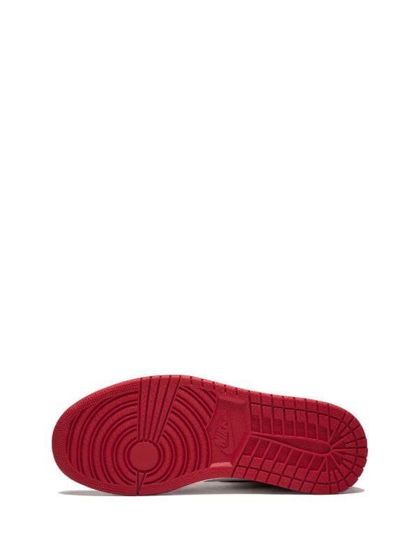 نایک ایر جردن ۱ ساقدار هومج دو رنگ قرمز مشکی Nike air jordan 1 high Homage to home red — تصویر ۴