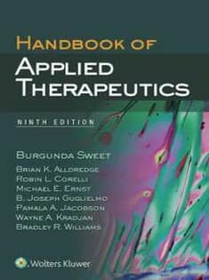 دانلود کتاب Handbook of Applied Therapeutics