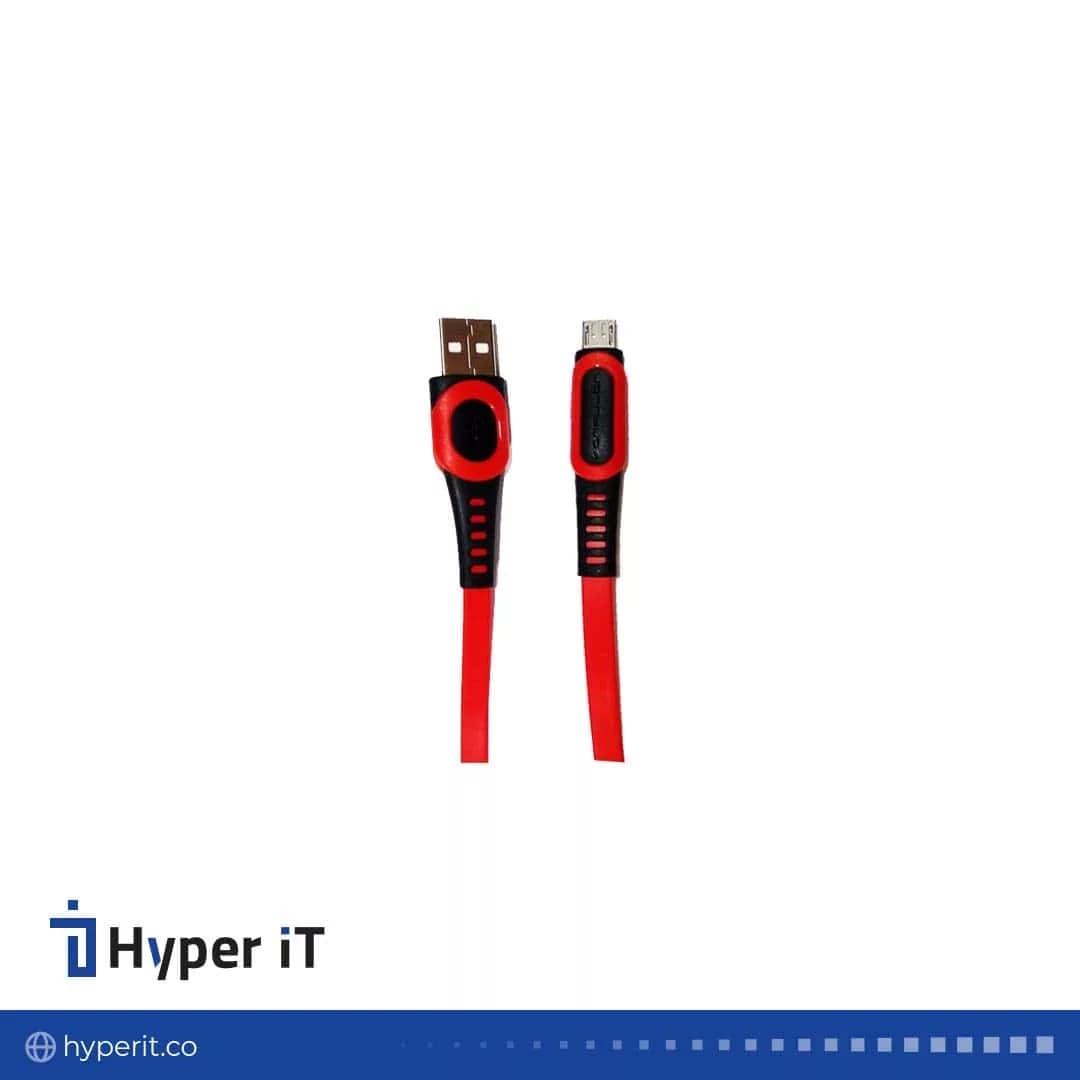 کابل شارژ MicroUSB کانفلون مدل DC01C به طول 2 متر — تصویر ۲