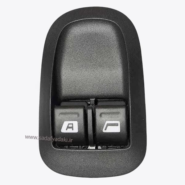 کلید شیشه بالابر جلو پژو 206 تیپ 2(سوکت زیر) -IPNC