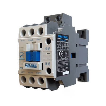 مینی کنتاکتور 12 آمپر پارس فانال مدل PFCM-12