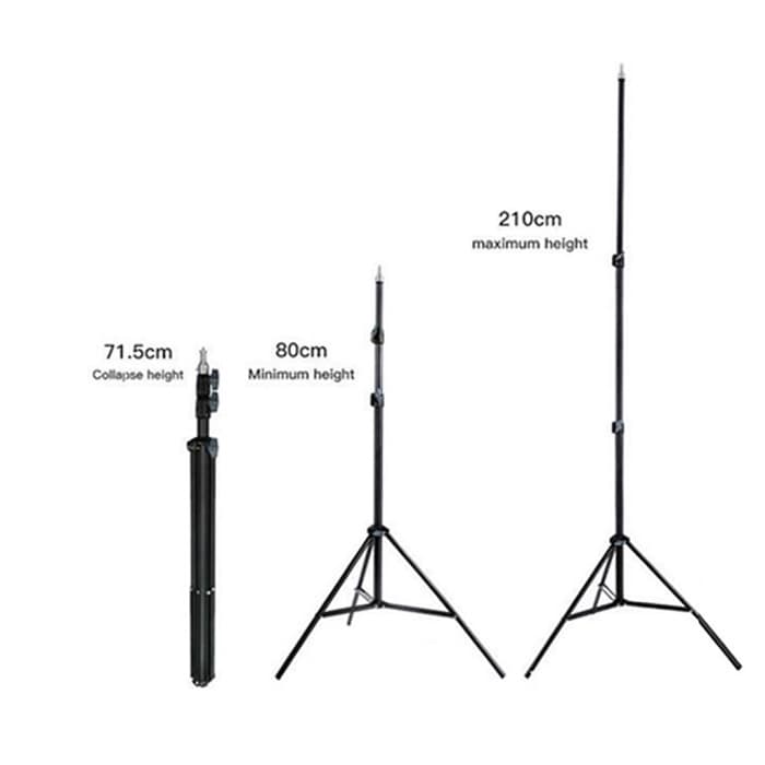 سه پایه نور جیماری JMARY MT-75 Light stand — تصویر ۲