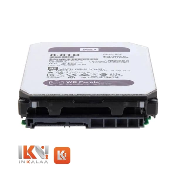 هارد وسترن دیجیتال مدل PURPLE ظرفیت 8TB – اصلی — تصویر ۷