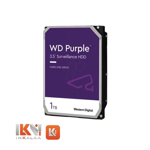 هارد وسترن دیجیتال مدل PURPLE ظرفیت 1TB – اصلی