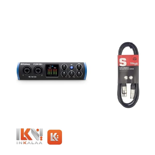 کارت صدا پریسونوس مدل Studio 24c — تصویر ۳