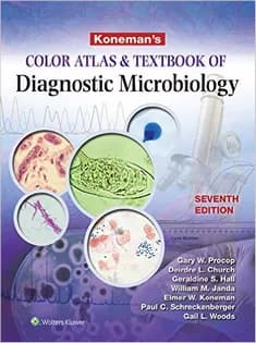 دانلود کتاب Koneman’s Color Atlas and Textbook of Diagnostic Microbiology