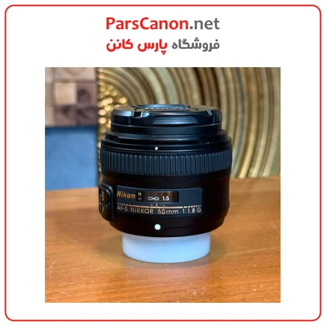 لنز نیکون 50 میلیمتر دست دوم مدل Nikon AF-S NIKKOR 50mm f/1.8G Lens — تصویر ۳