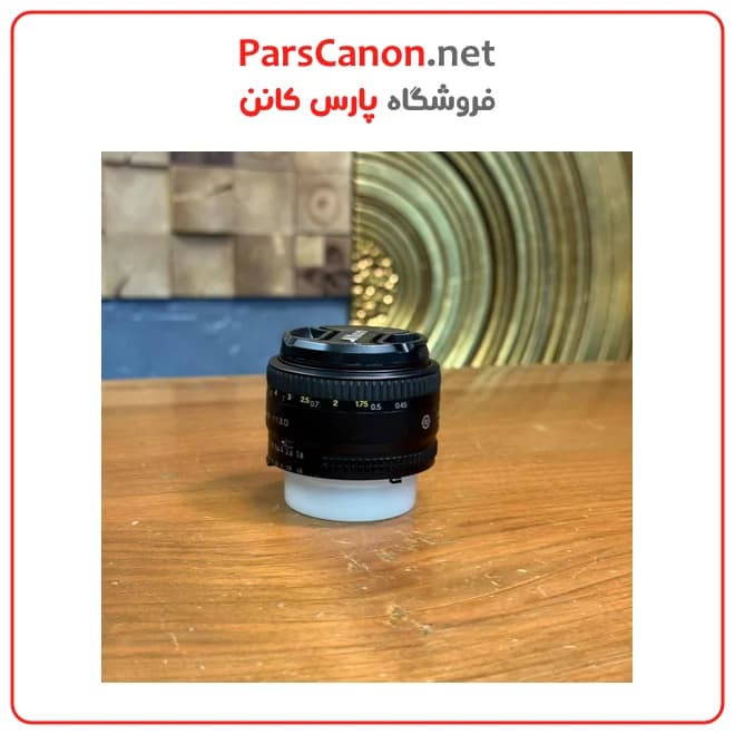 لنز نیکون 50 میلیمتر دست دوم مدل Nikon AF NIKKOR 50mm f/1.8D Lens — تصویر ۲