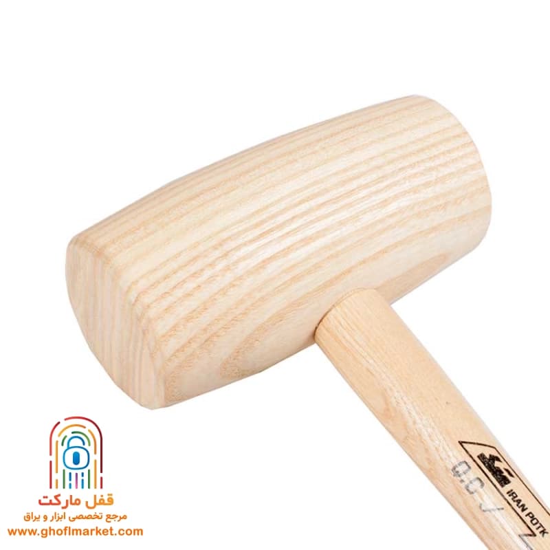 چکش چوبی 450 گرمی ایران پتک مدل AP-8010 — تصویر ۲