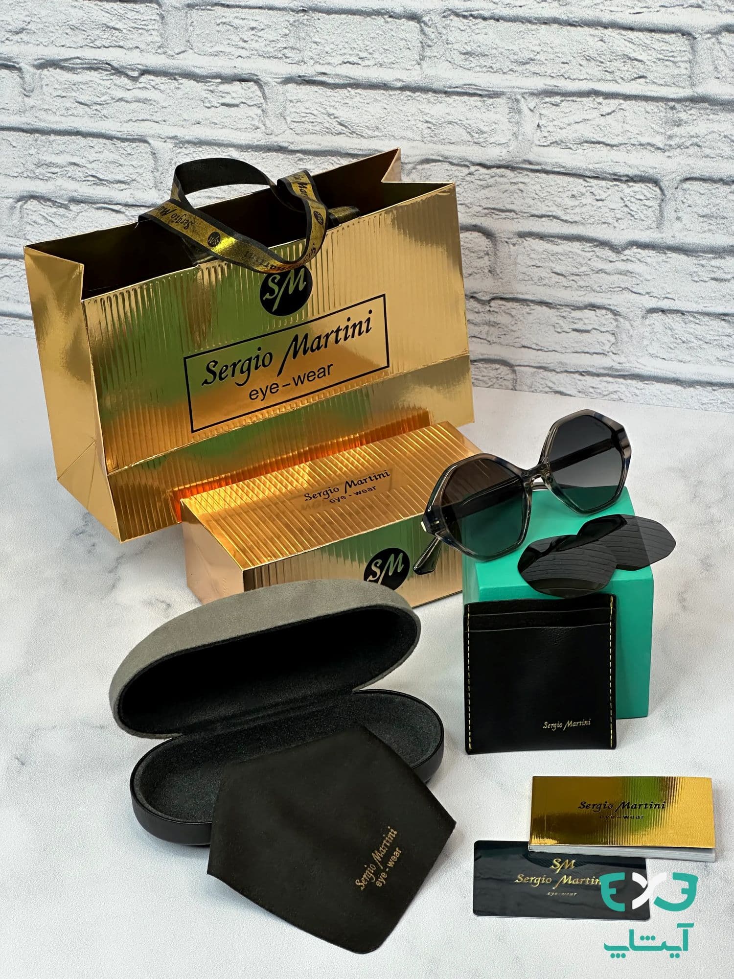 عینک آفتابی سرجیو مارتینی Sergio Martini مدل SA-1675 c3 — تصویر ۴