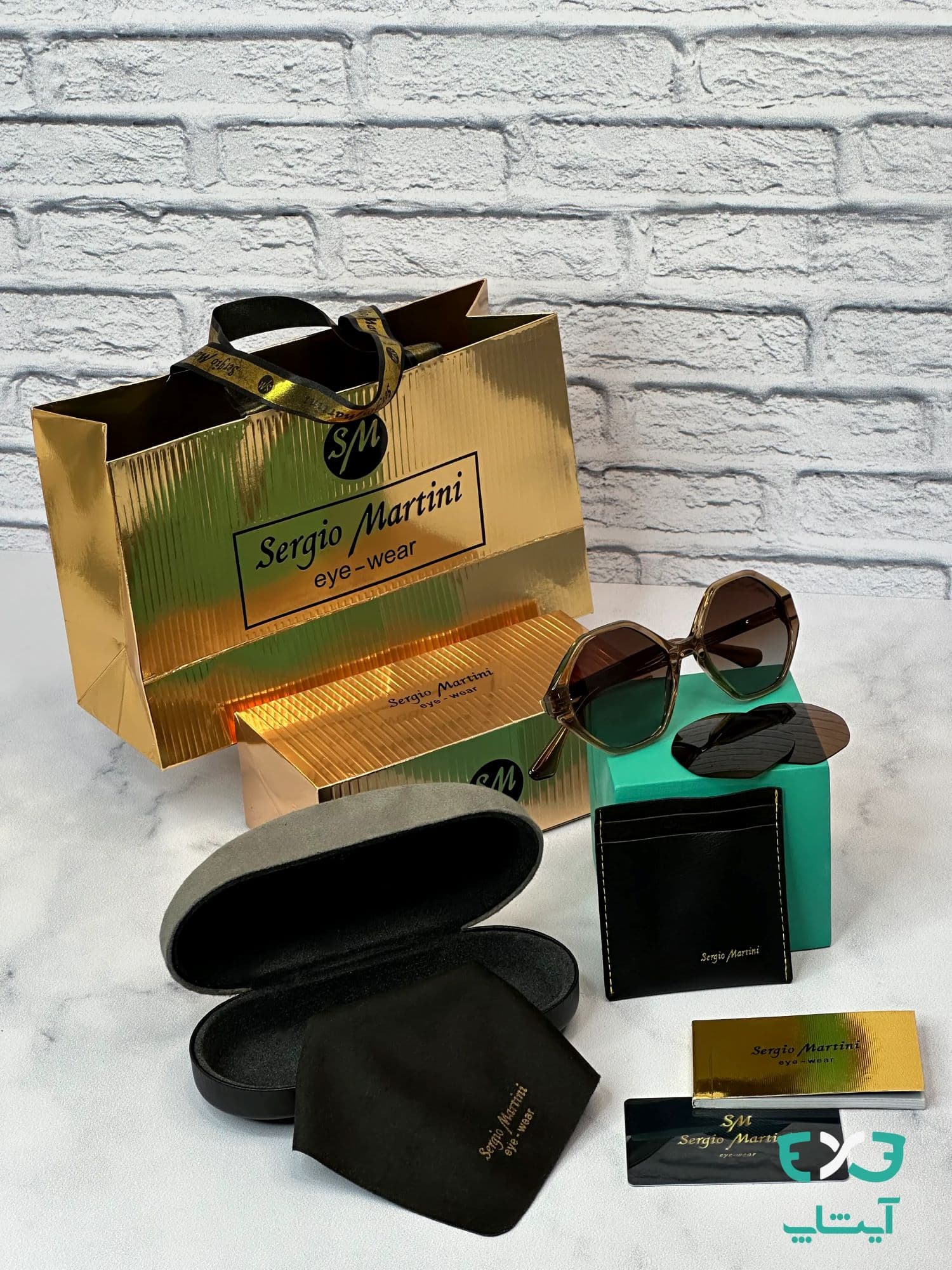 عینک آفتابی سرجیو مارتینی Sergio Martini مدل SA-1675 c4 — تصویر ۴