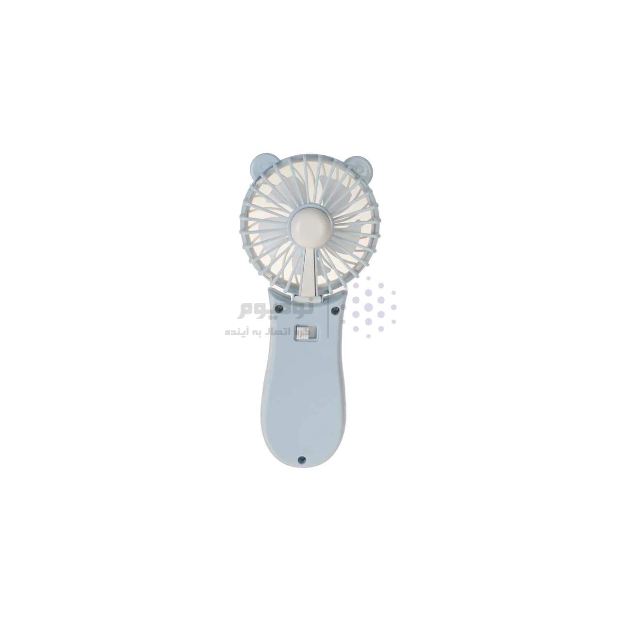 پنکه شارژی با قابلیت اتصال به موبایل مدل HJ-5047 – آبی — تصویر ۳