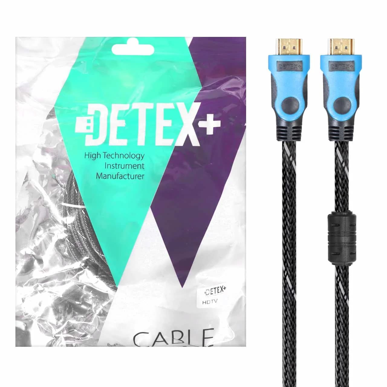 کابل 10 متری DETEX+ HDMI – مشکی