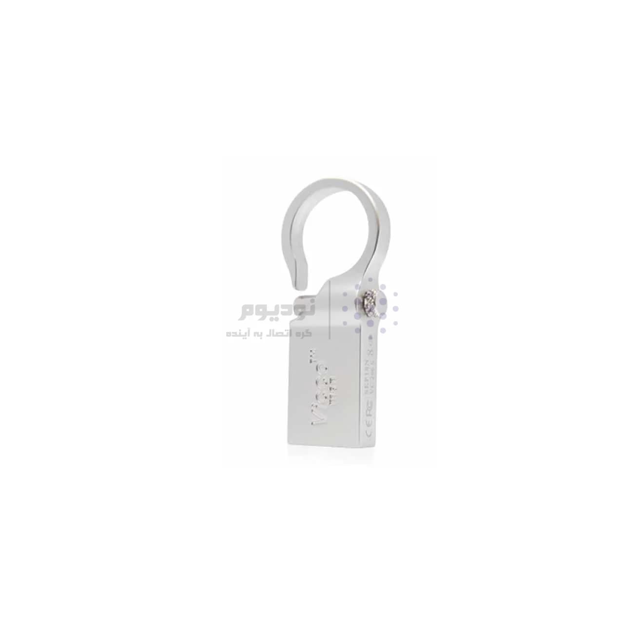 نقره ای Vicco VC266 S USB2.0 Flash Memory-64GB — تصویر ۲