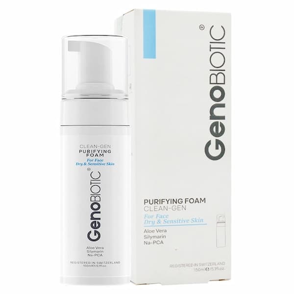 فوم شستشوی صورت (مناسب پوست خشک و حساس) ژنو 150ml
