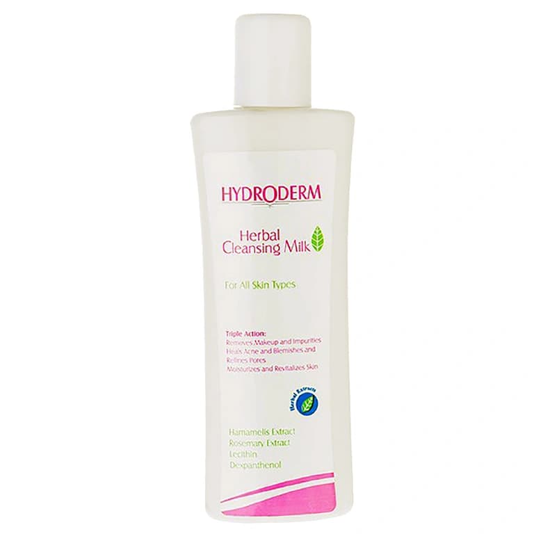 شیر پاک کن حاوی عصاره های گیاهی هیدرودرم 200ml