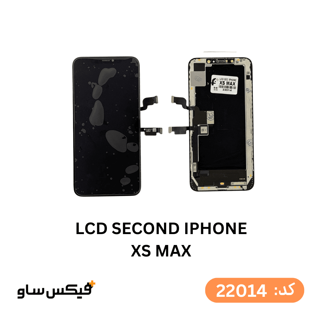 تاچ ال سی دی ایفون XS Max مشکی کیفیت روکاری