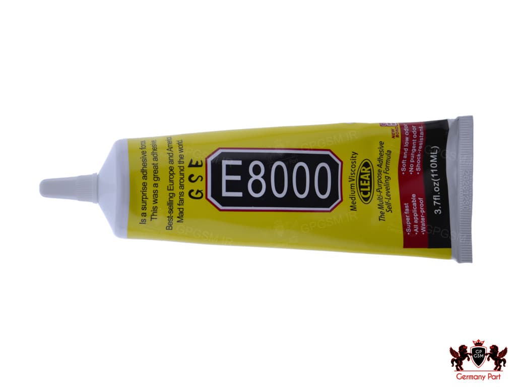 چسب مایع مدل E8000 حجم 110 میلیلیتر تعداد 10 عددی GLUE E8000 110ML SUXUN OR GSE — تصویر ۴