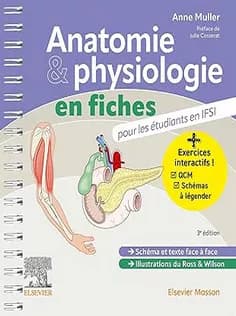 دانلود کتاب Anatomie Et Physiologie En Fiches Pour Les Étudiants En IFSI