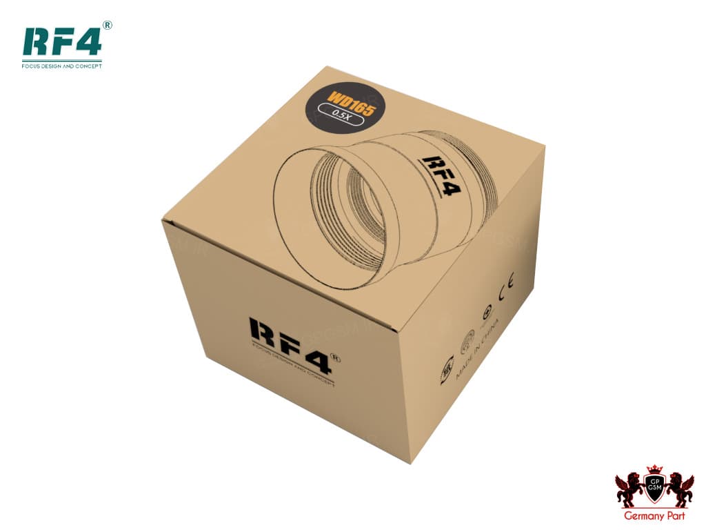 محافظ لنز واید محافظ لنز لوپ در مقابل دود فلکس AUXILIARY OBJECTIVE OF STEREO MICROSCOP RF-05 RF4 — تصویر ۲