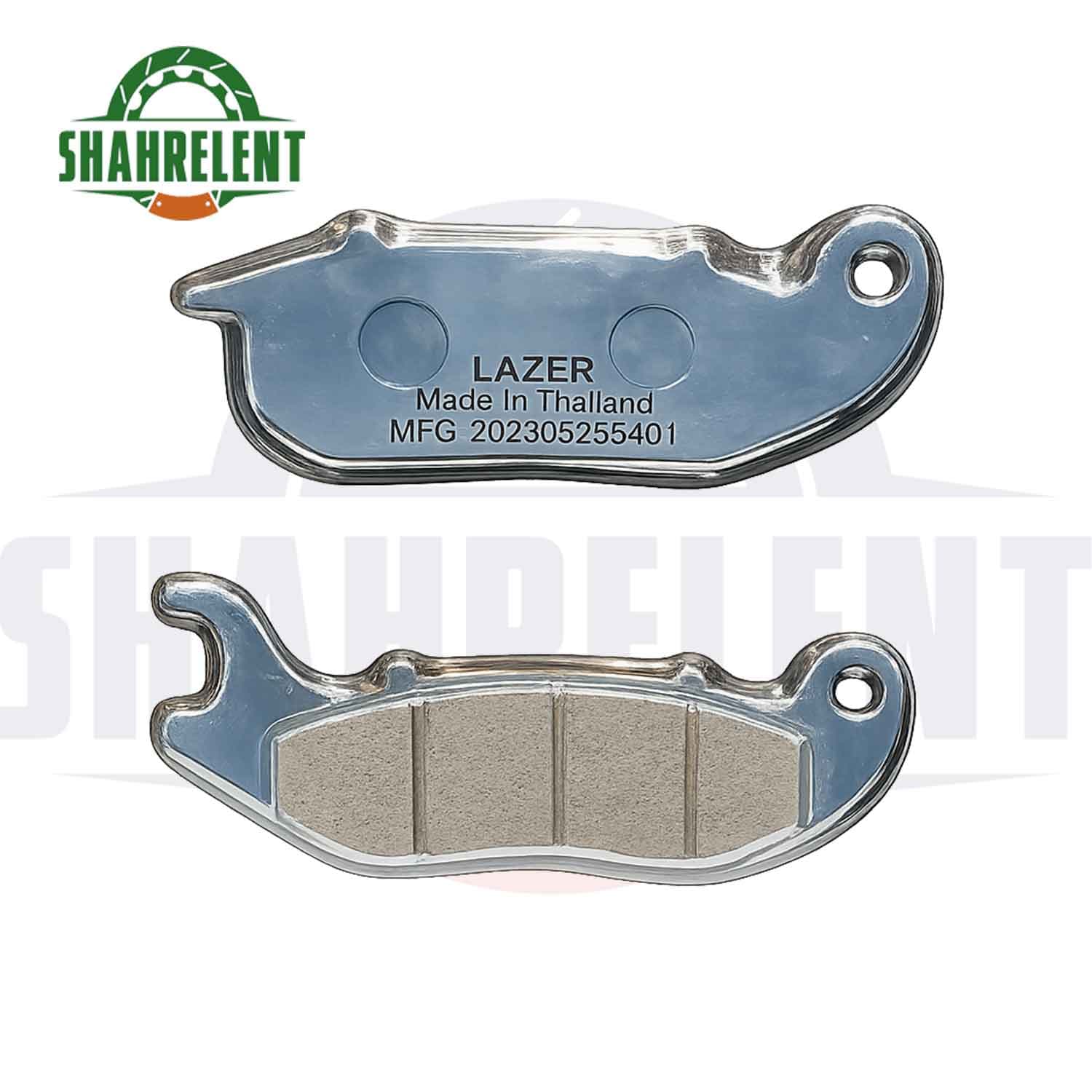 لنت ترمز جلو کی وی سیتی 200 برند لیزر (LAZER) — تصویر ۲