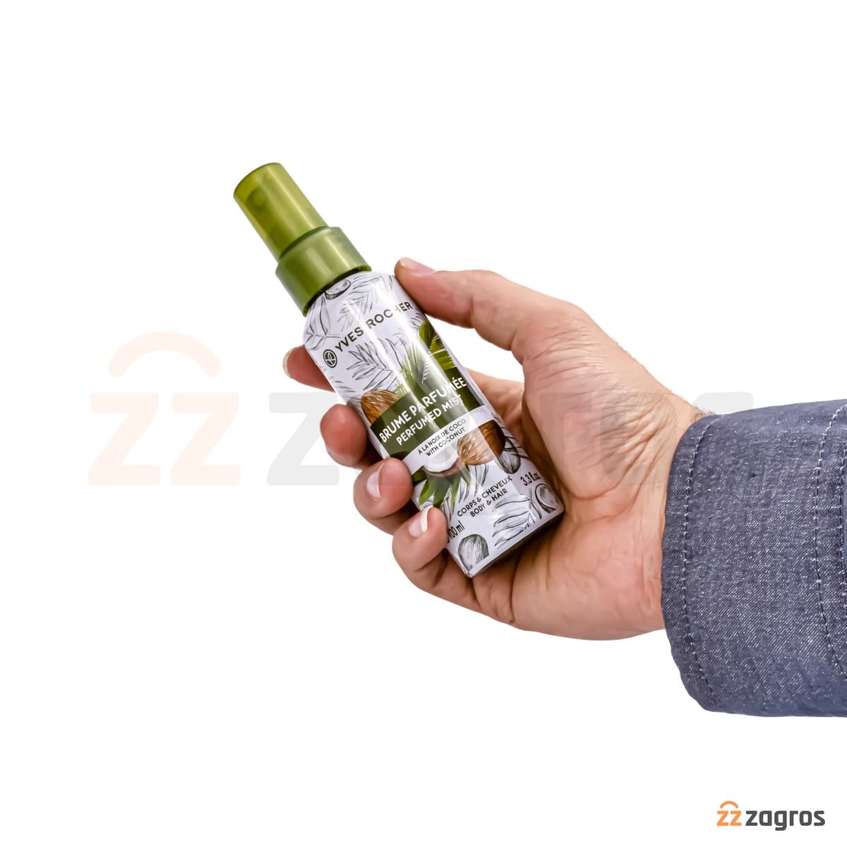 میست بدن و مو ایوروشه با رایحه نارگیل 100 میل — تصویر ۳