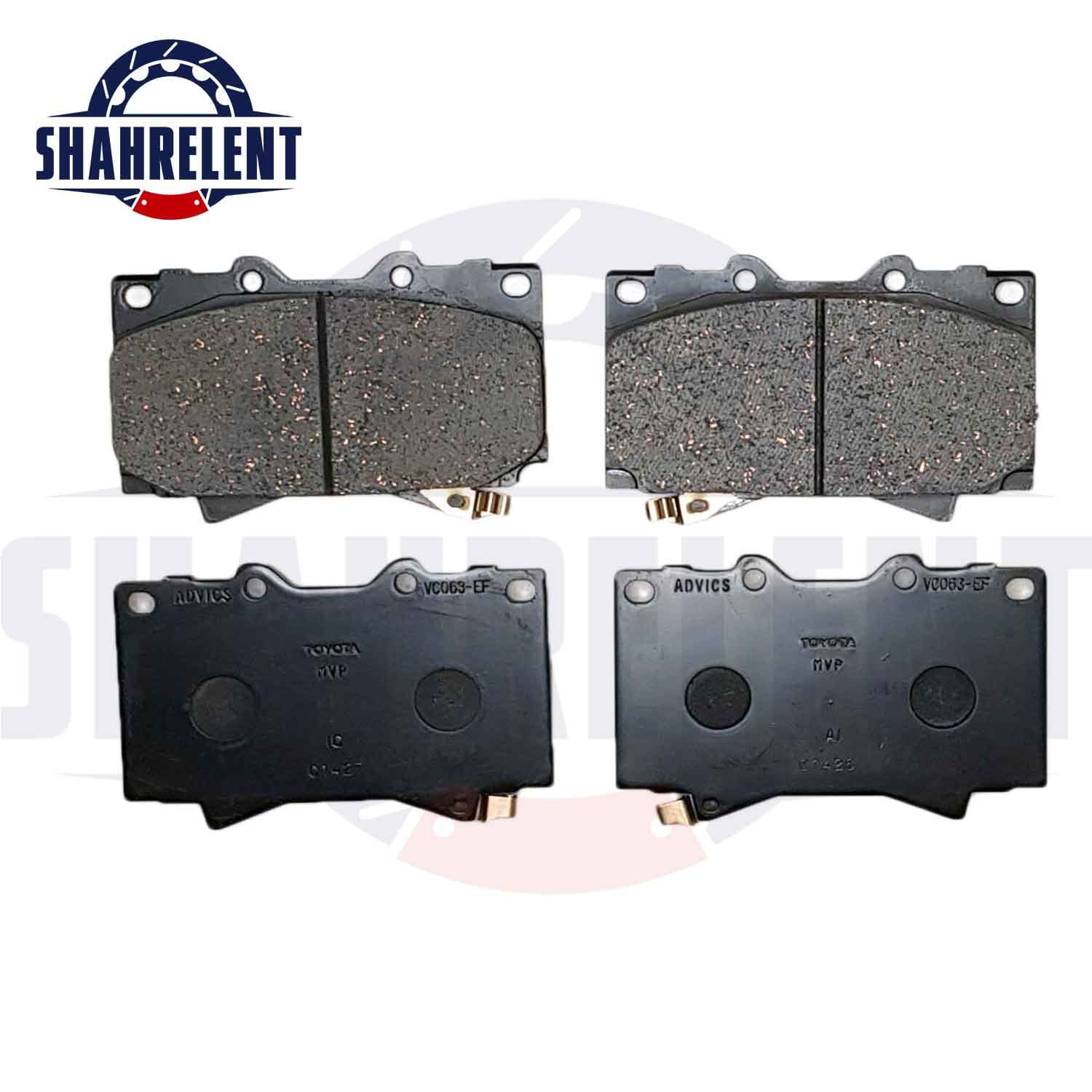 لنت ترمز جلو تویوتا لندکروز (J100) برند اصلی تویوتا (GENUINE PARTS) — تصویر ۲