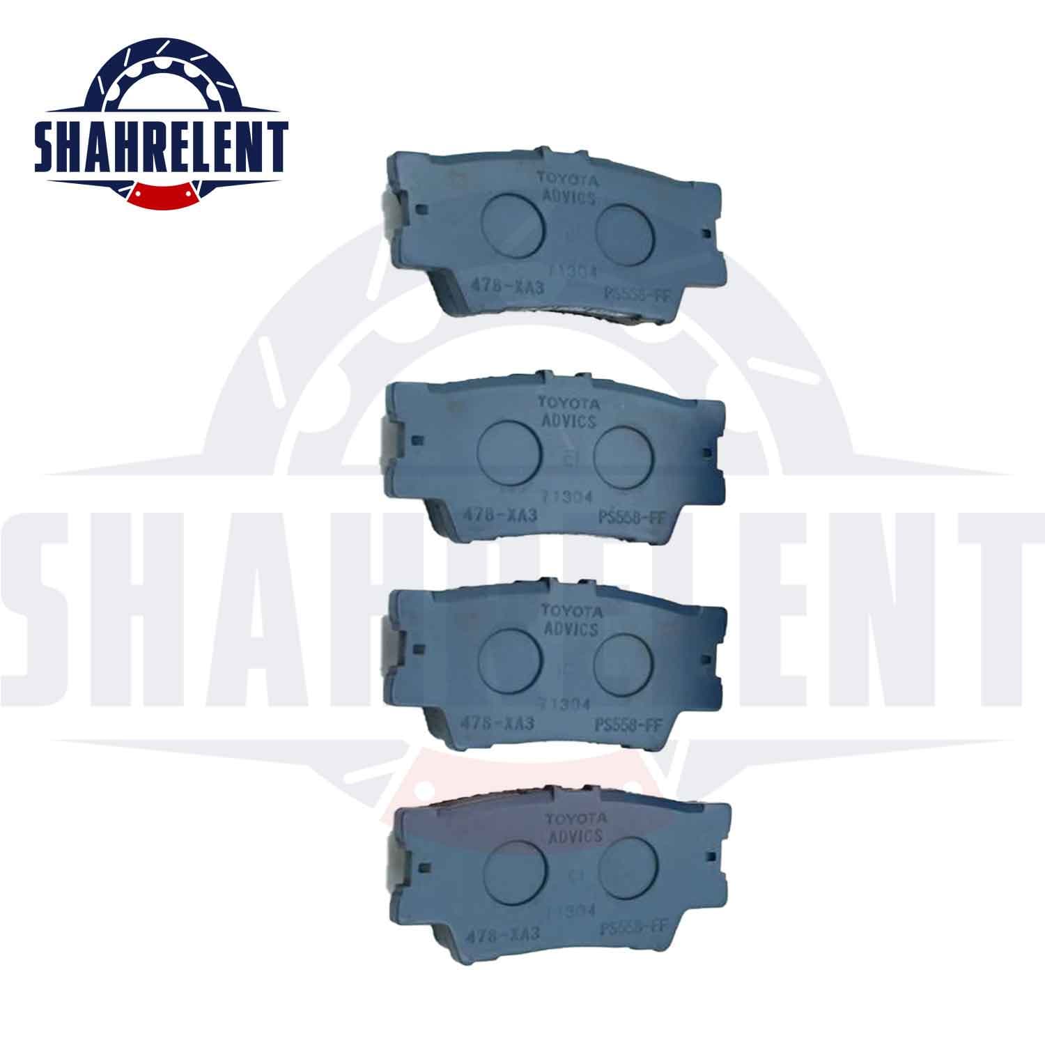 لنت ترمز عقب تویوتا راوفور برند اصلی تویوتا (GENUINE PARTS) — تصویر ۲