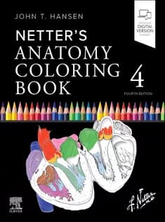 دانلود کتاب Netter’s Anatomy Coloring Book