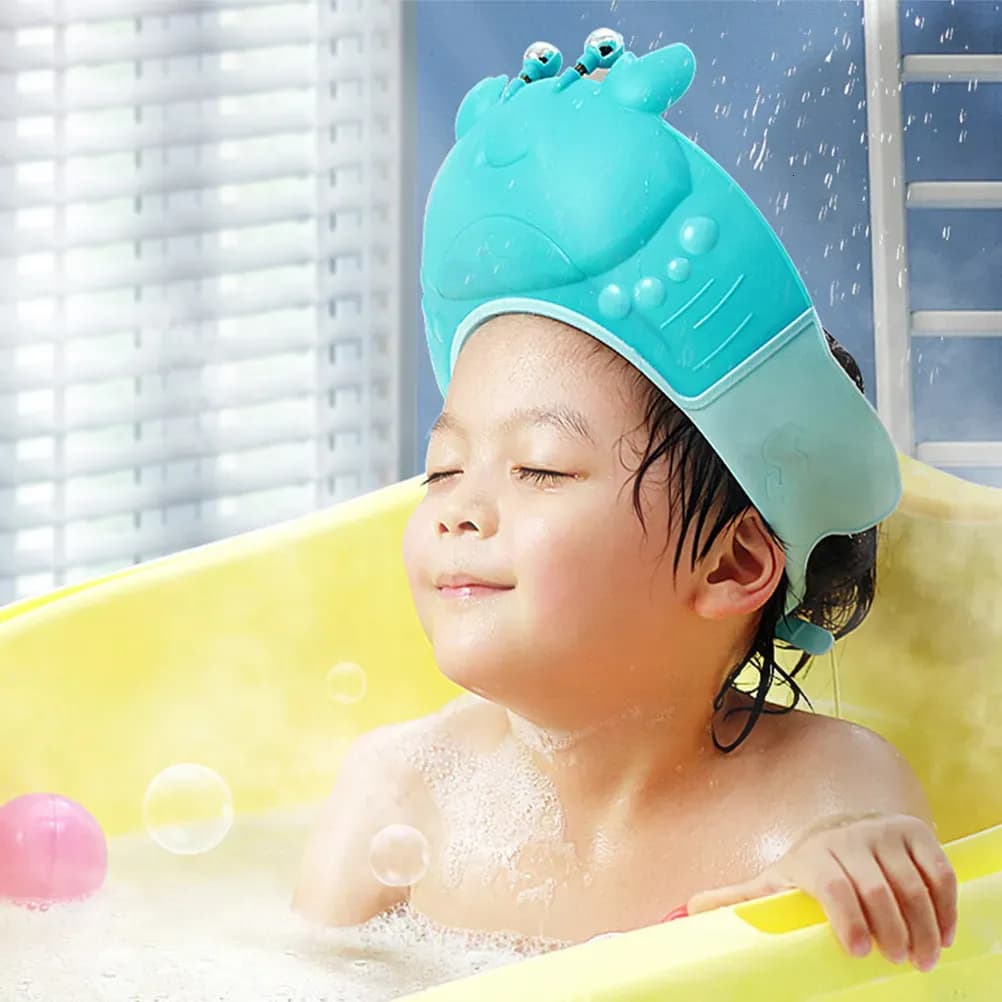 کلاه حمام طرح خرچنگ