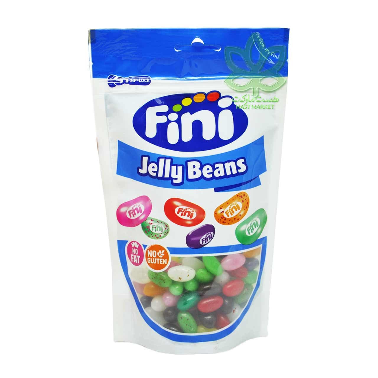 پاستیل بدون گلوتن جیلی بینز فینی 165 گرم – fini