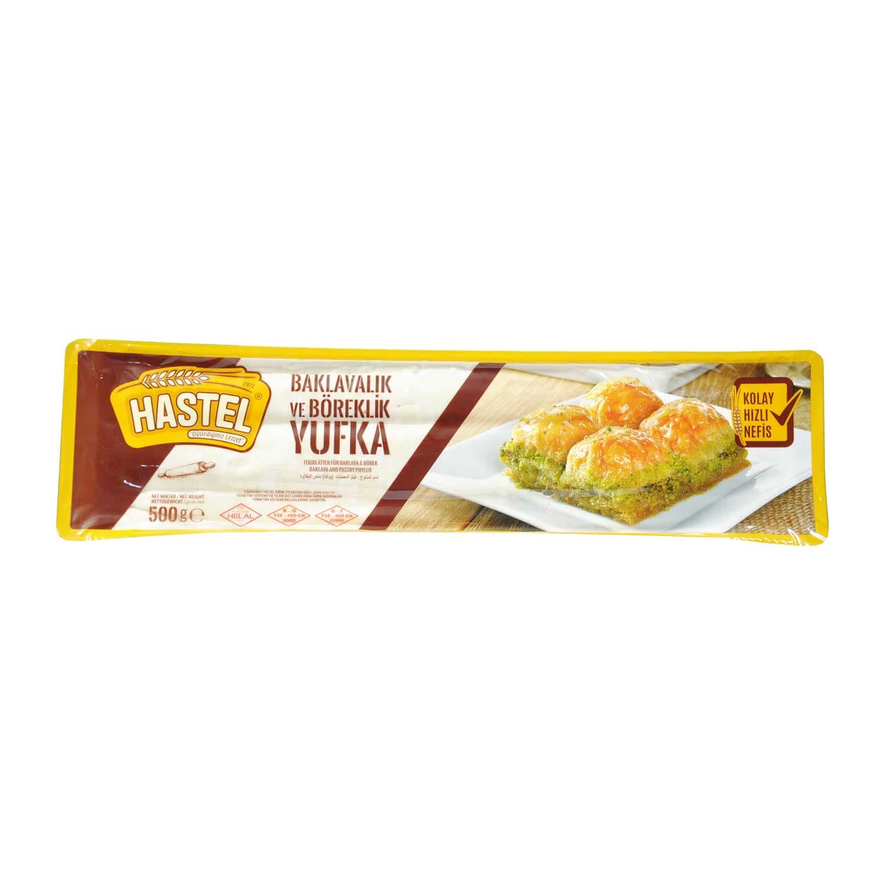 خمیر باقلوا ( یوفکا ) ۵۰۰ گرم هاستل – hastel