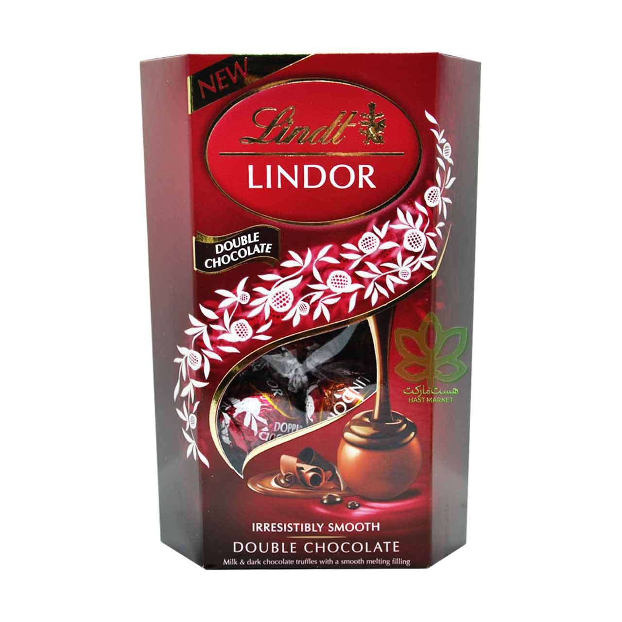 شکلات لینت لیندور دبل چاکلت 200 گرم – lindt