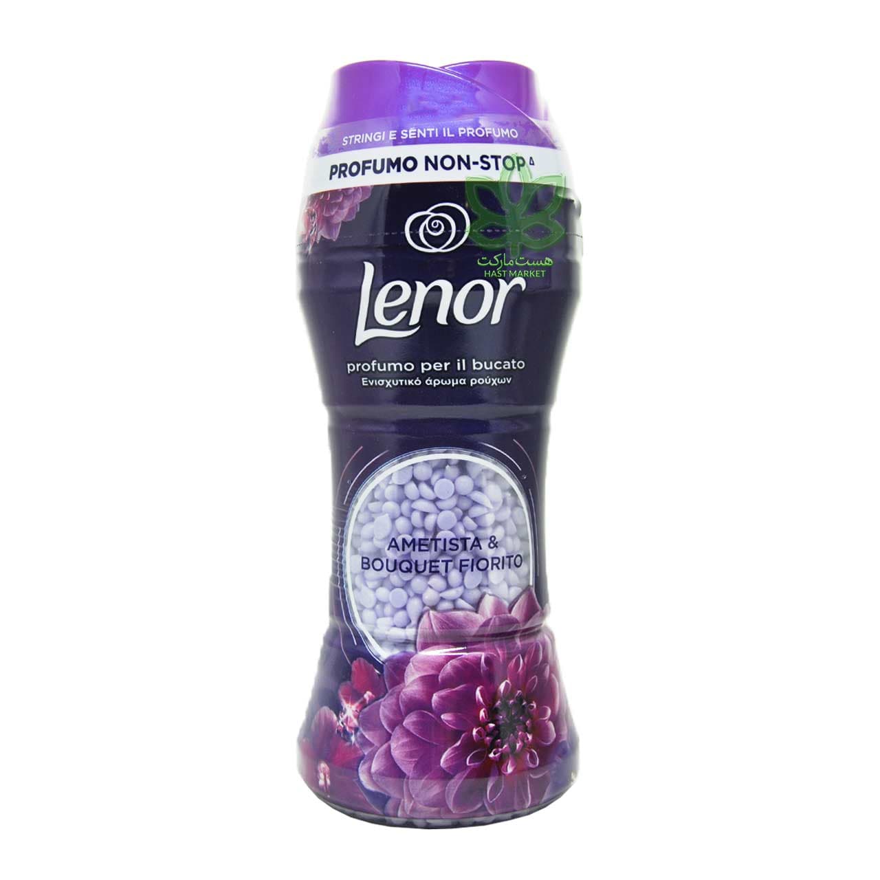 خوشبو کننده لباس لنور بنفش ( گل ) 210 گرم – lenor