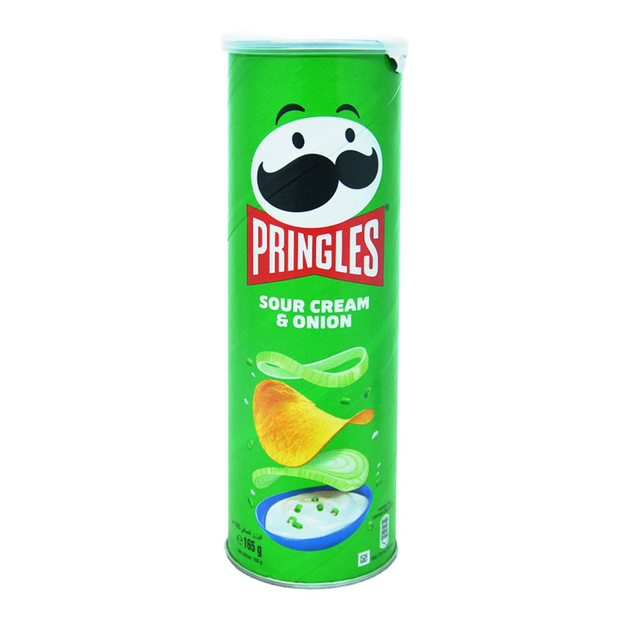 چیپس پیاز و خامه ترش 165 گرم پرینگلز – pringles