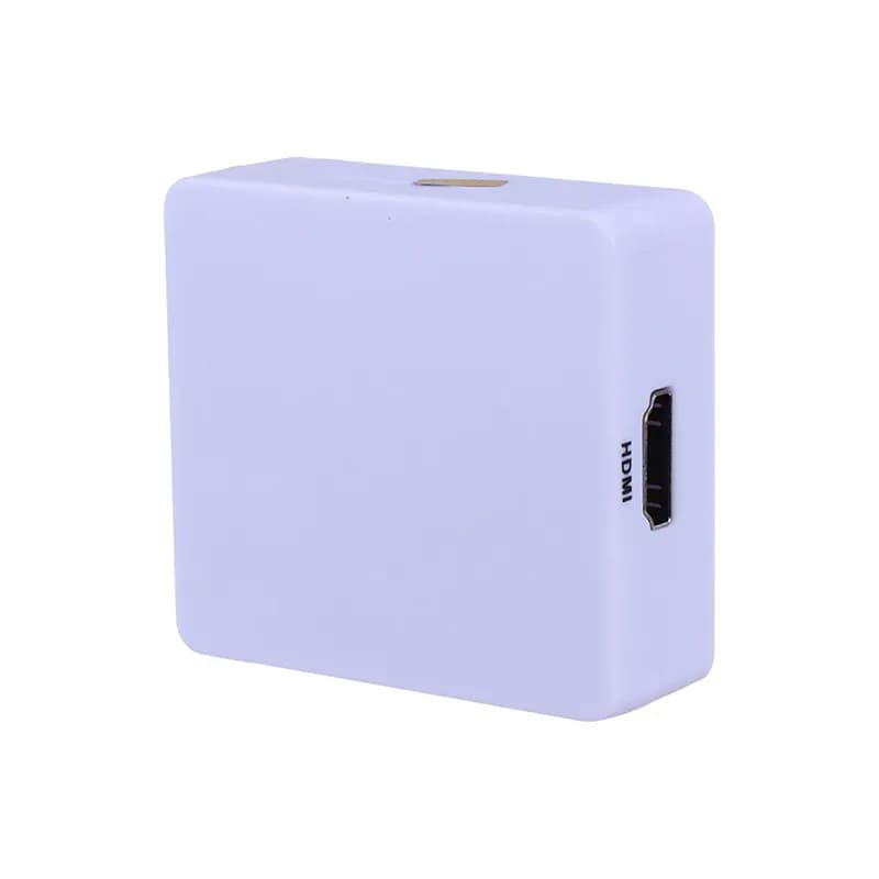 تبدیل VGA به HDMI مدل Mini پک آبی — تصویر ۳