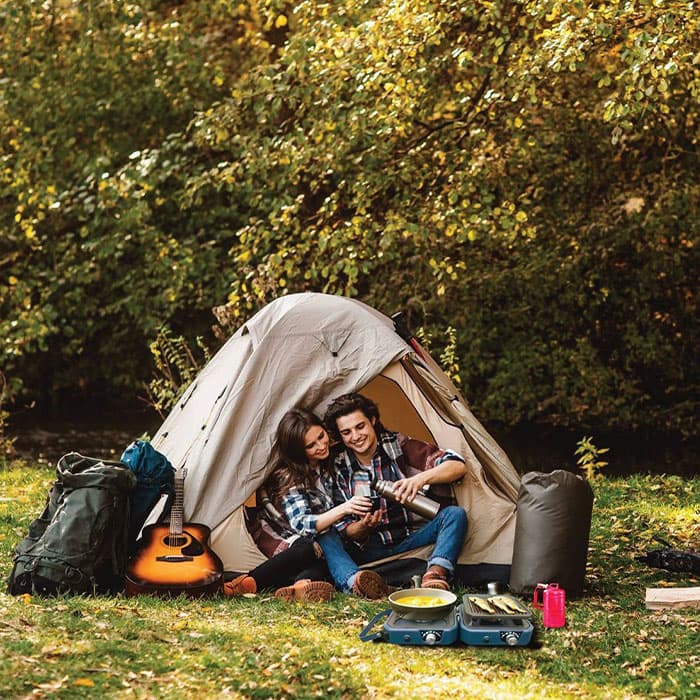 اجاق گاز کمپینگ قابل حمل 2 تایی گرین لاین مدل Camping Stove — تصویر ۳
