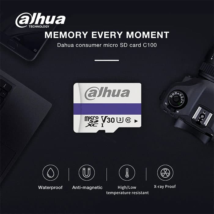 کارت حافظه میکرو SD داهوا مدل C100 ظرفیت 32 گیگابایت — تصویر ۲