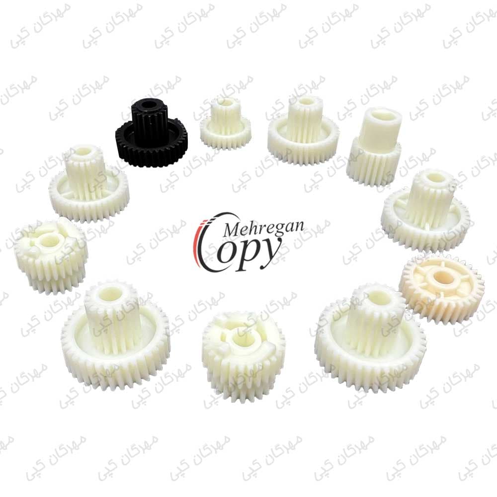 سری (11عدد) چرخدنده وب کپی ریکو آفیشیو Ricoh Aficio AF-2075/MP8000 — تصویر ۲