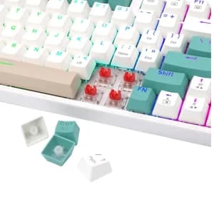 کیبورد بی سیم ردراگون مدل K643 WGC RGB PRO — تصویر ۳