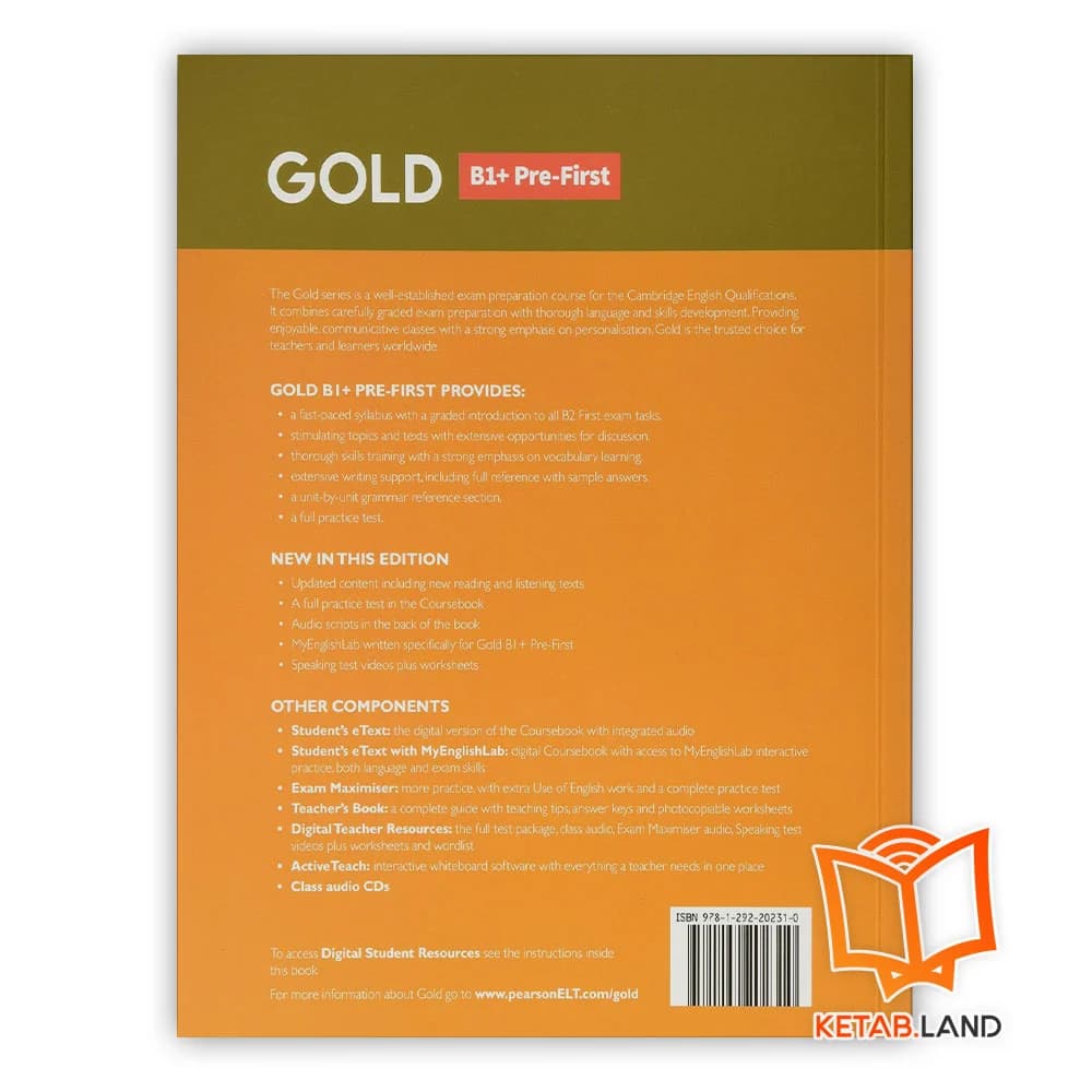 Gold B1+ Pre-First New Edition گلد ب یک پلاس پری فرست — تصویر ۴