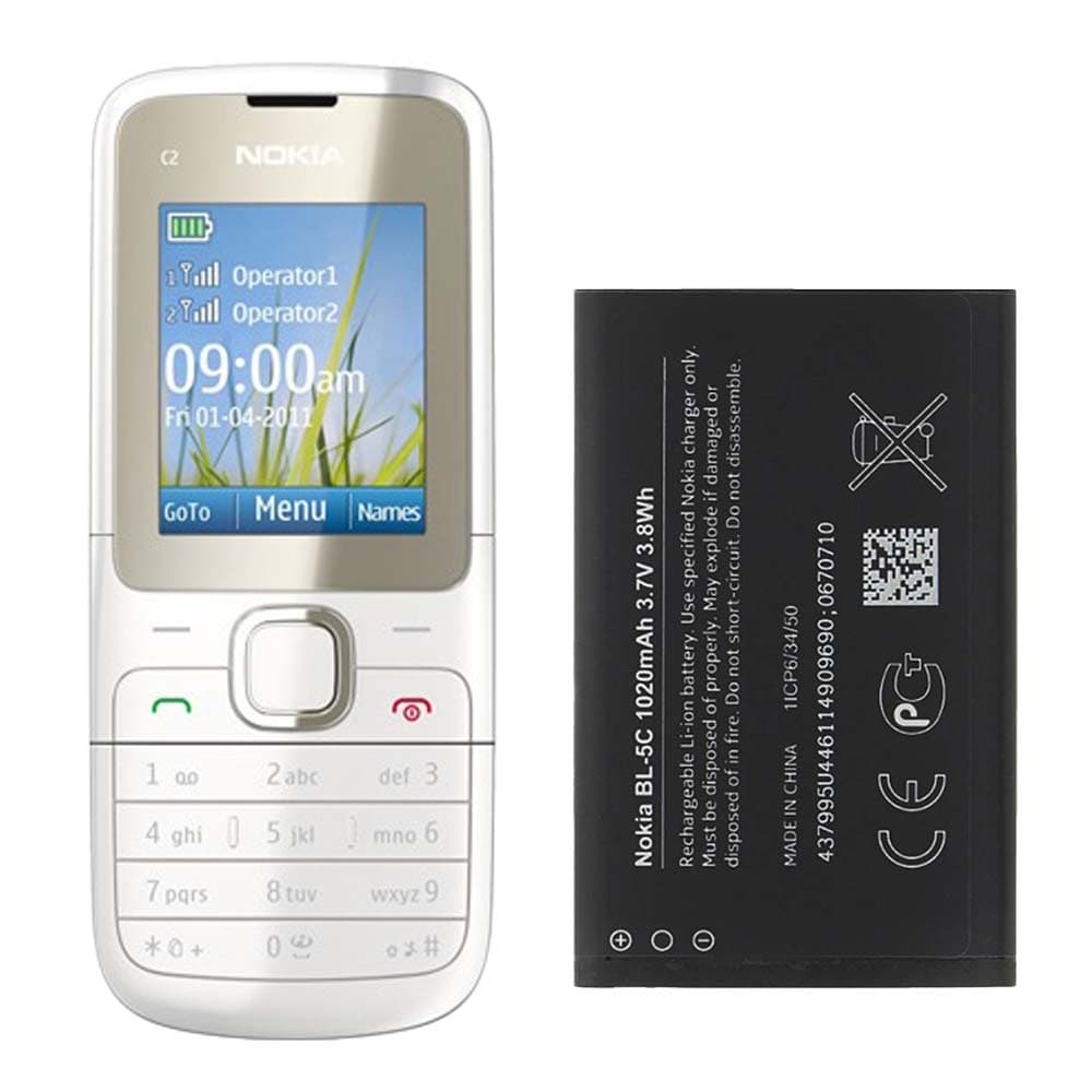 باتری اصلی گوشی C2-00 نوکیا Nokia C2-00 BL-5C