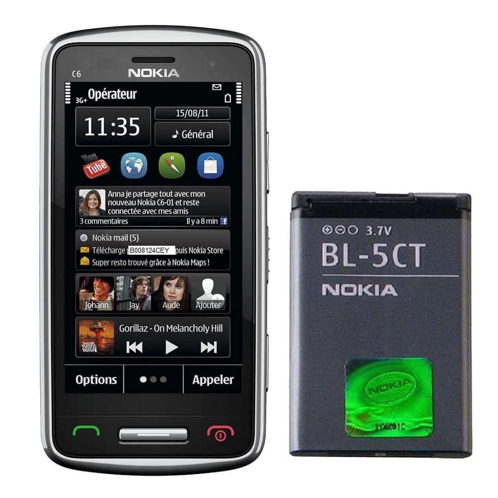 باتری اصلی گوشی C6-01 نوکیا Nokia C6-01 BL-5CT